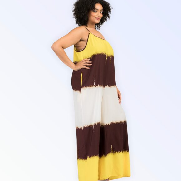 Oversized Tie Dye Jumpsuit - Picture 9 of 12